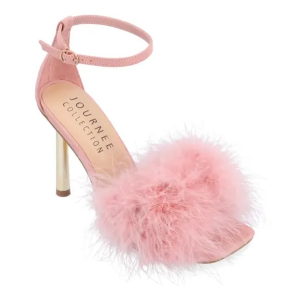Journee Collection Odete Stilettos in blush